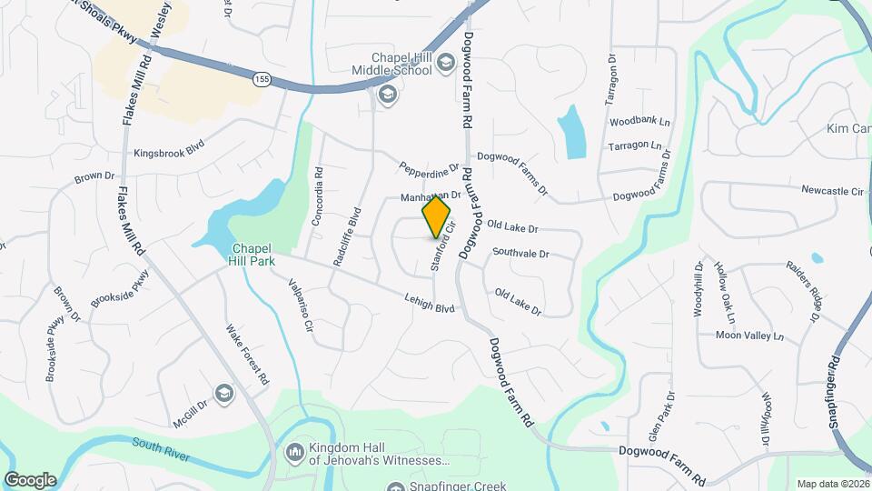 3713 Stanford Cir Map and Location Details
