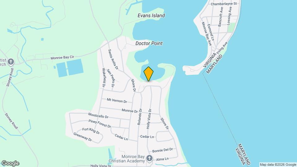 660 Shore Dr Mapa y Detalles de la Ubicación