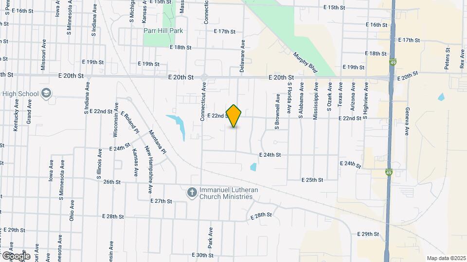 2226 Delaware Ave Map and Location Details