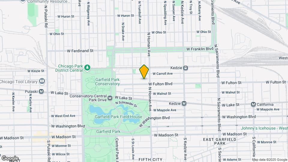 3418 W Fulton Blvd, Unit 2nd Floor apartment Map and Location Details