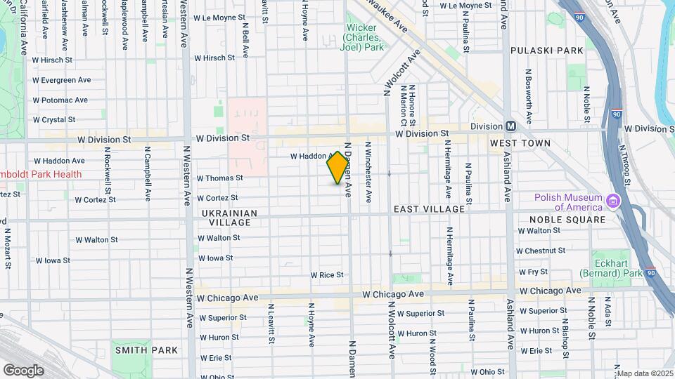 2014 W Cortez St Mapa y Detalles de la Ubicación