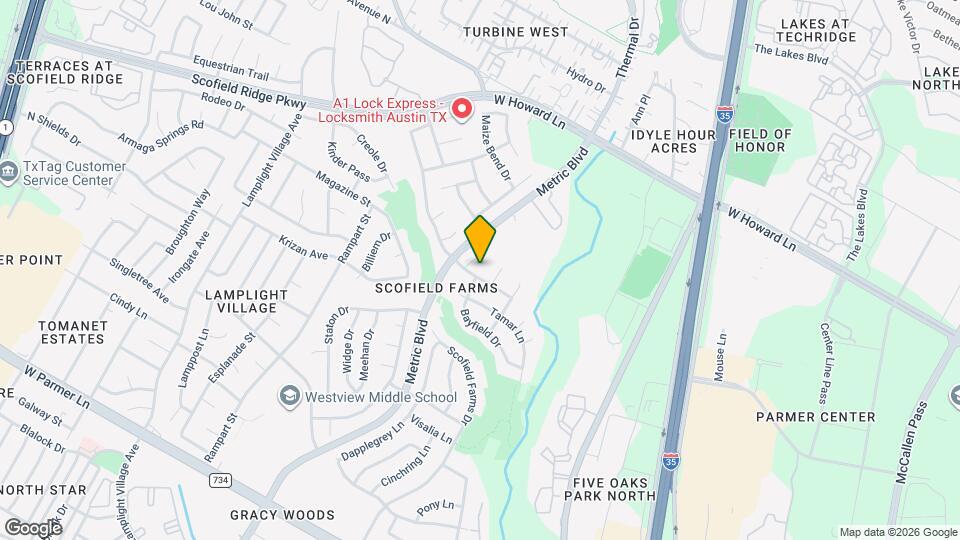 1612 Chasewood Dr Map and Location Details