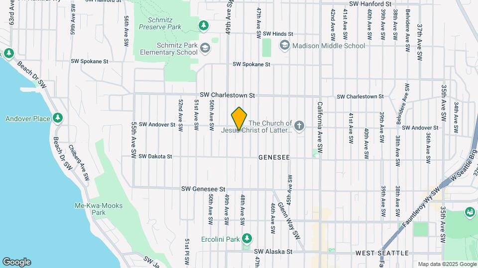 4011 48th Ave SW Map and Location Details