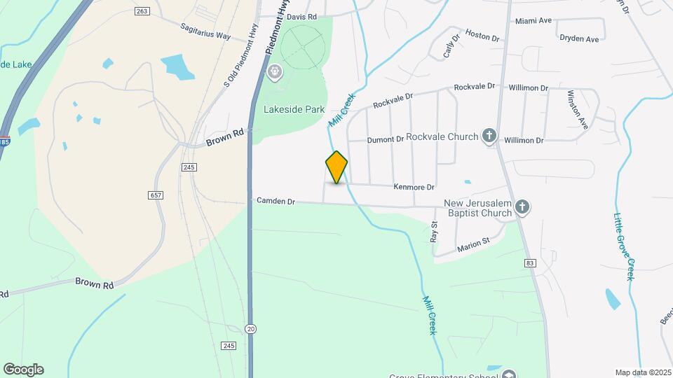 605 Kenmore Dr Map and Location Details