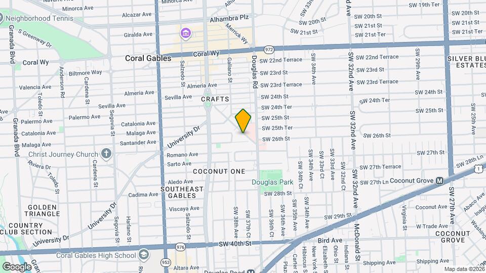 3128 Coconut Grove Dr Mapa y Detalles de la Ubicación