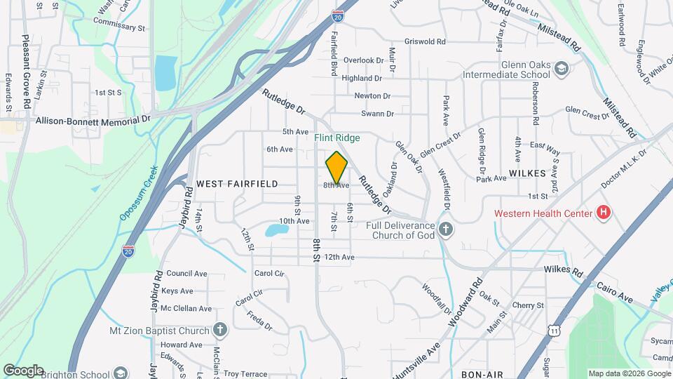 617 8th Ave Map and Location Details