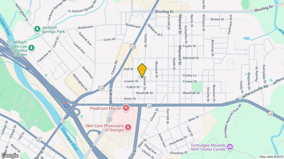 808 Center St Map and Location Details