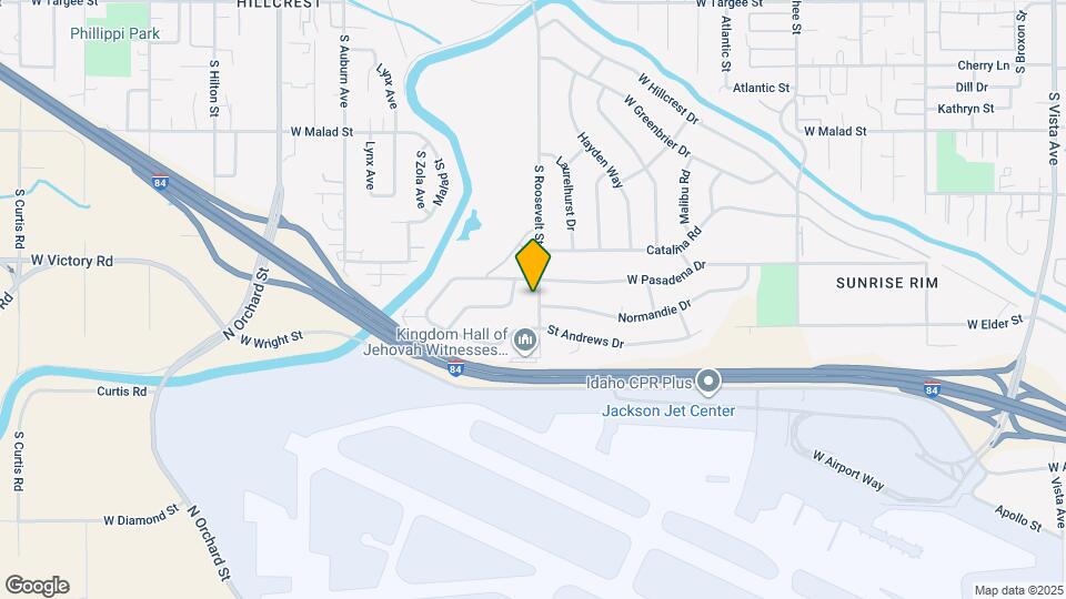3113 S Roosevelt St Map and Location Details