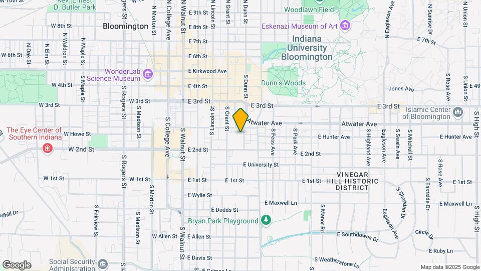 416 S Dunn St Mapa y Detalles de la Ubicación