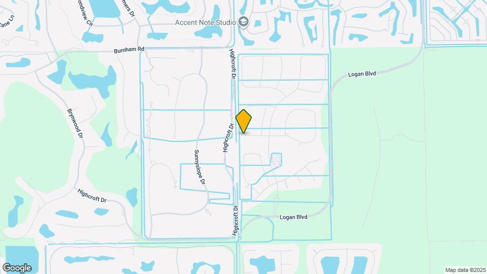 4360 Aurora St Map and Location Details
