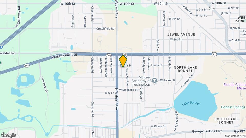 833 N Suwannee Ave Map and Location Details