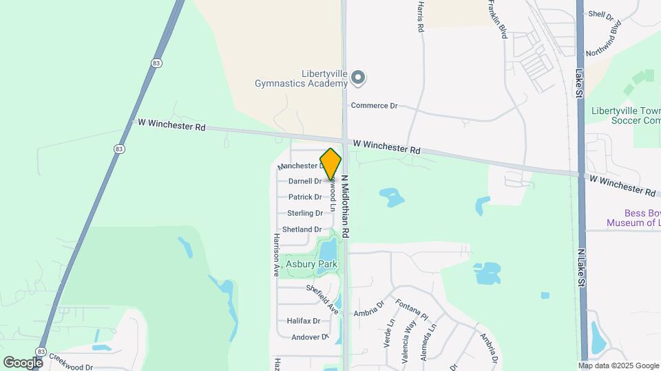 1201 Darnell Dr Map and Location Details