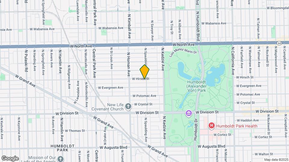 3303 W Hirsch St Map and Location Details