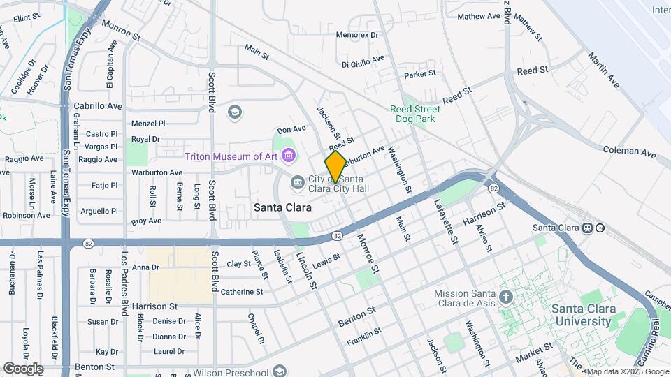 1704 Monroe St Mapa y Detalles de la Ubicación