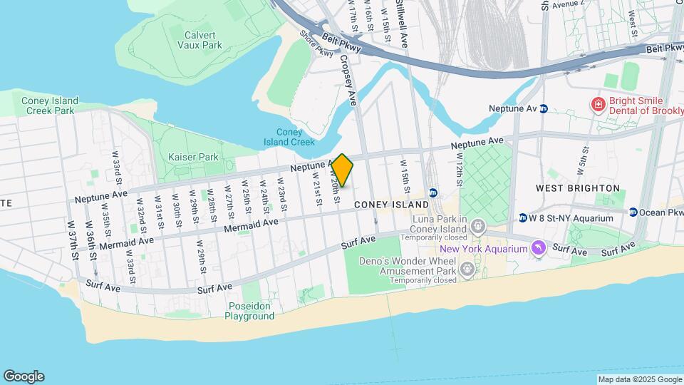 2857 W 20th St Map and Location Details