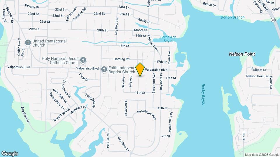 1921 Quince Ave Map and Location Details