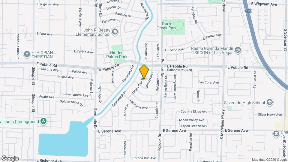 8996 Union Gap Rd Map and Location Details