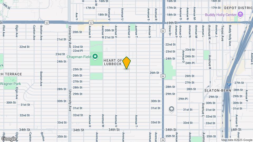 2106 26th St Map and Location Details