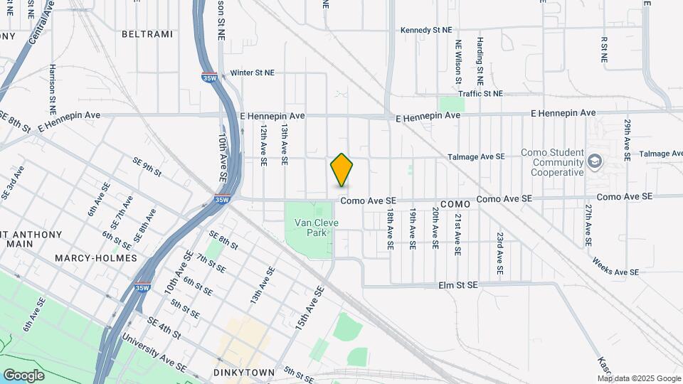 1011 16th Ave SE Map and Location Details