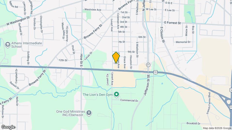 1506 Coleman Ave Map and Location Details