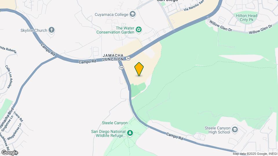 2951 Jamacha Rd Map and Location Details