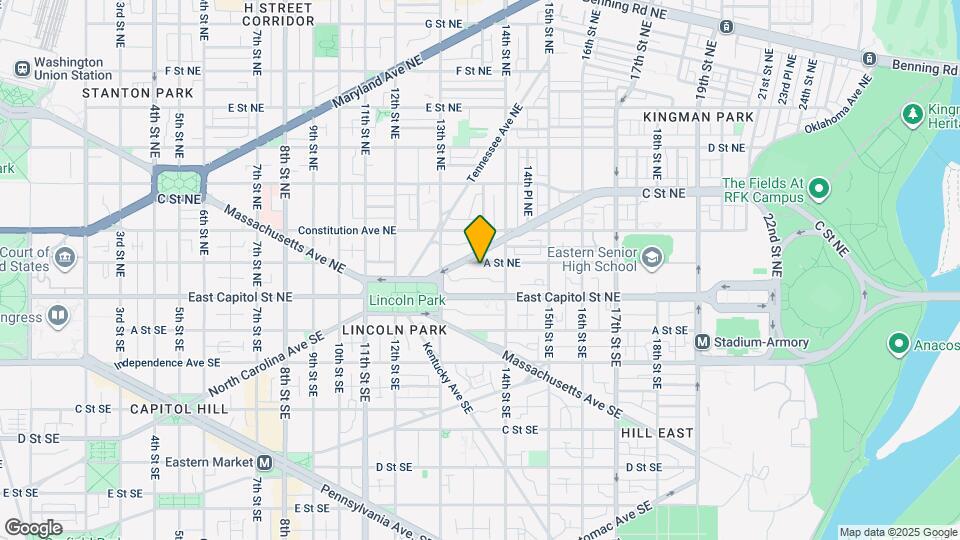 1351 A St NE Mapa y Detalles de la Ubicación