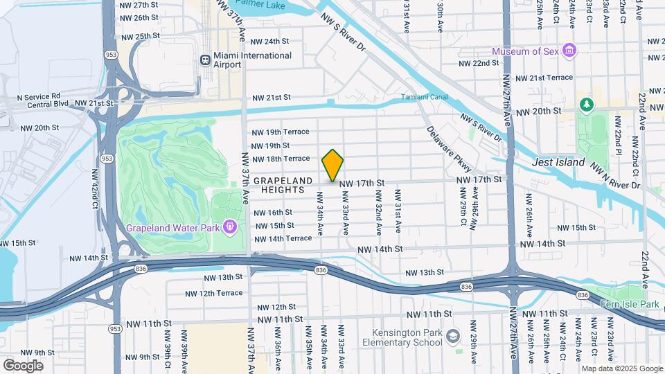 3340 NW 17th St-Unit -3342 Map and Location Details