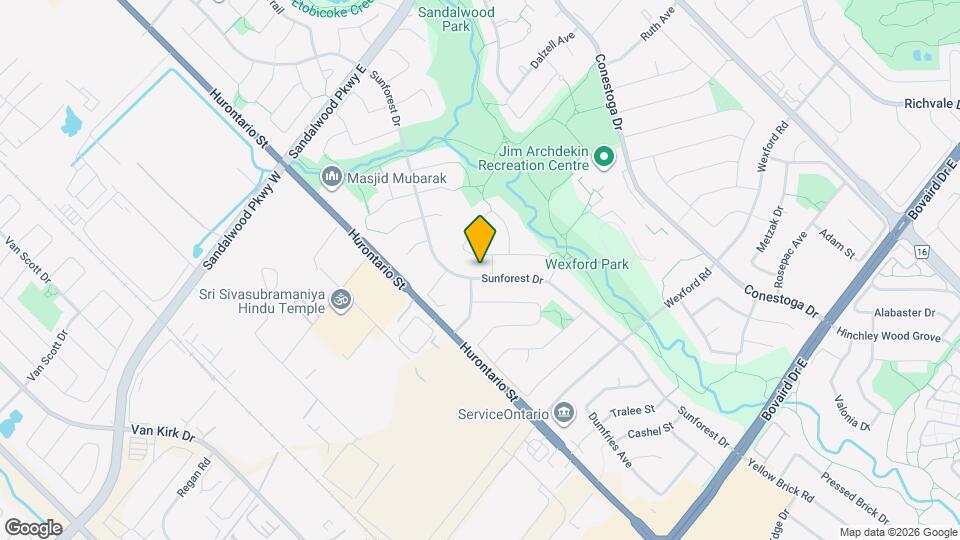 149 Sunforest Dr Map and Location Details