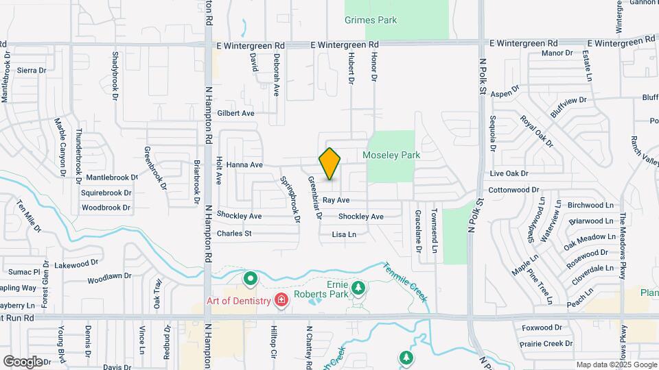 1226 Greenbriar Cir Map and Location Details