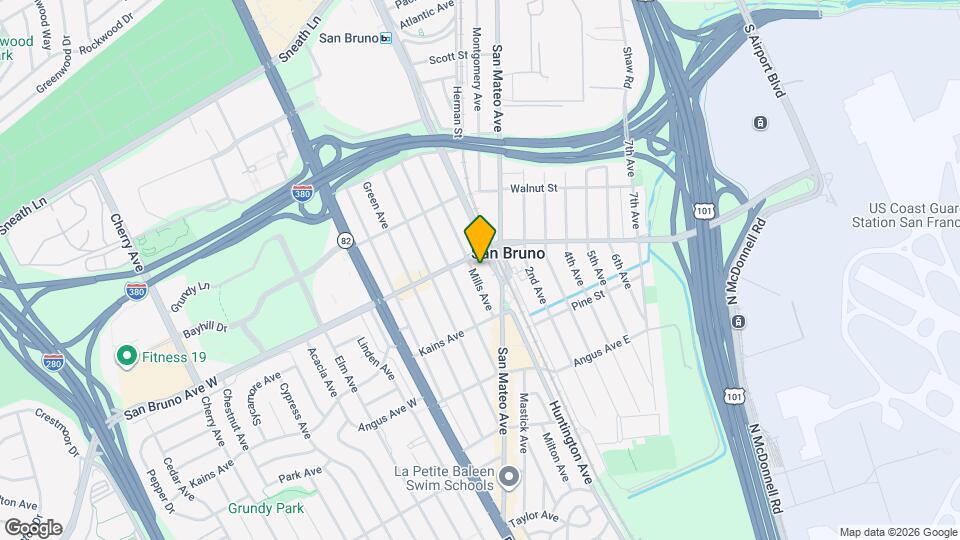 778 Mills Ave Map and Location Details