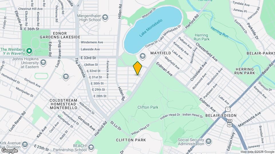 2045 E 31st St Map and Location Details