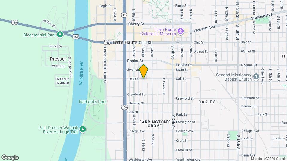 502 S 5th St Map and Location Details