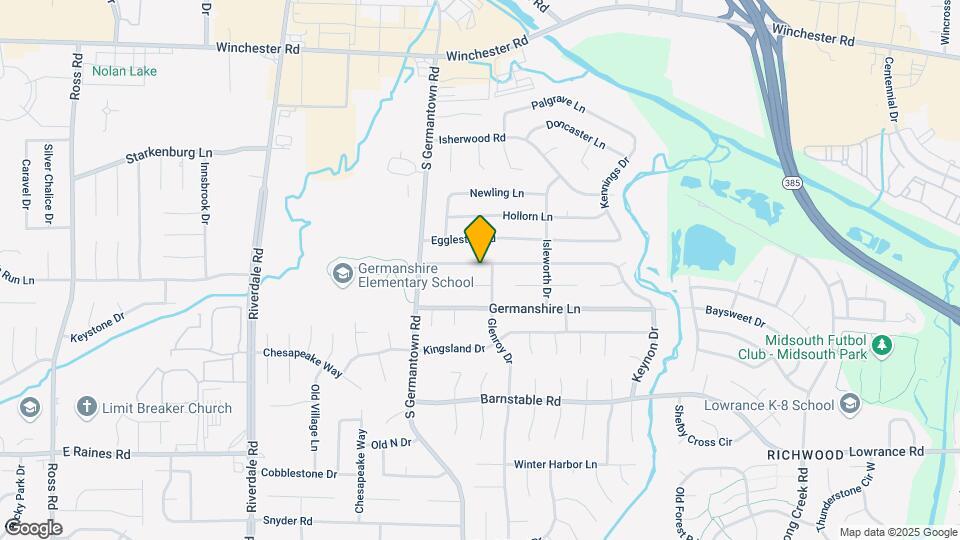 7261 Woodshire Rd Map and Location Details