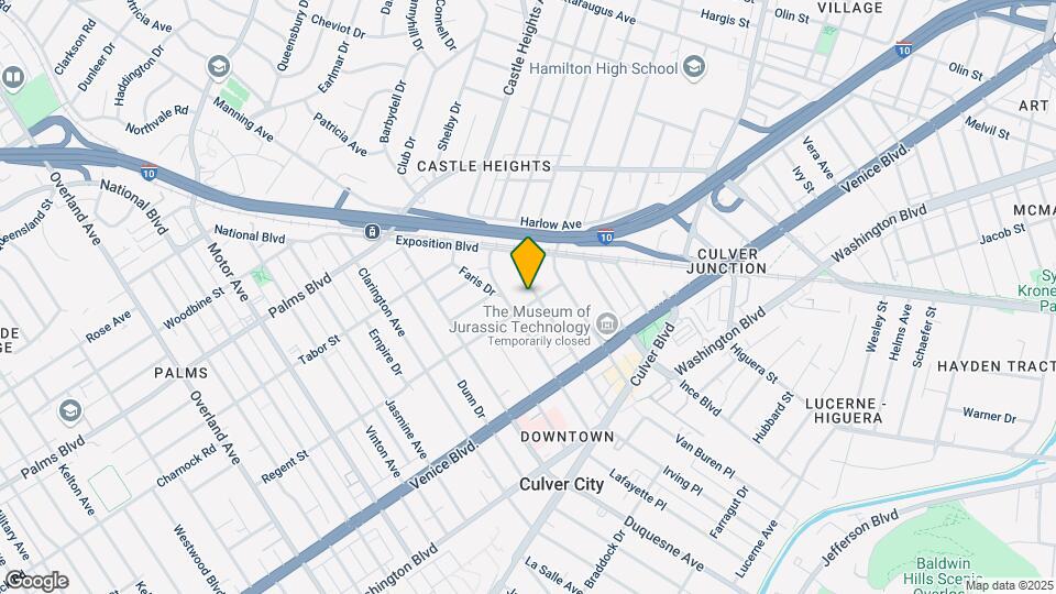 3663 Cardiff Ave Mapa y Detalles de la Ubicación
