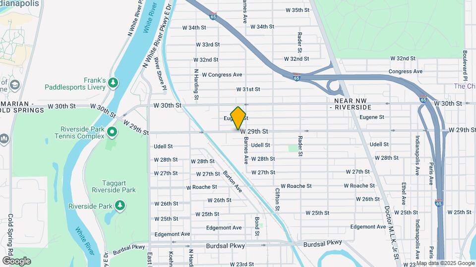 1225 W 29th St Map and Location Details