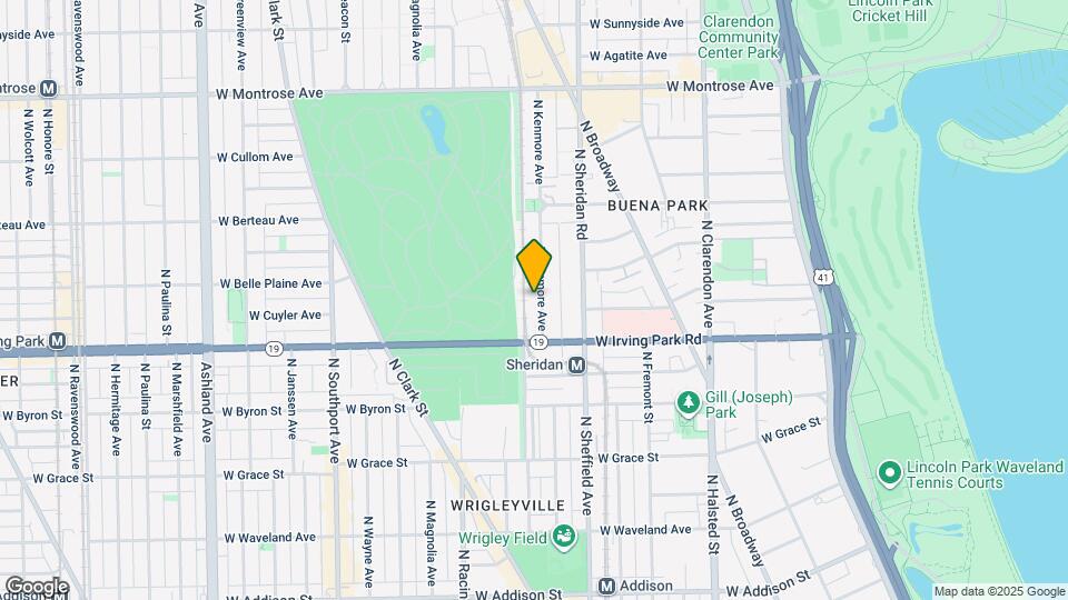 4040 N Kenmore Ave Map and Location Details