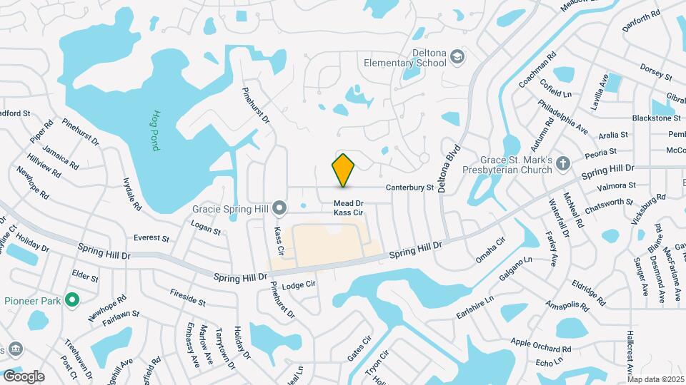 7406 Canterbury St, Unit Duplex Map and Location Details