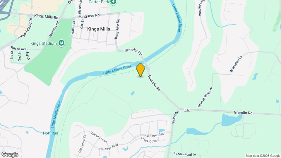 1409 Grandin Rd Map and Location Details