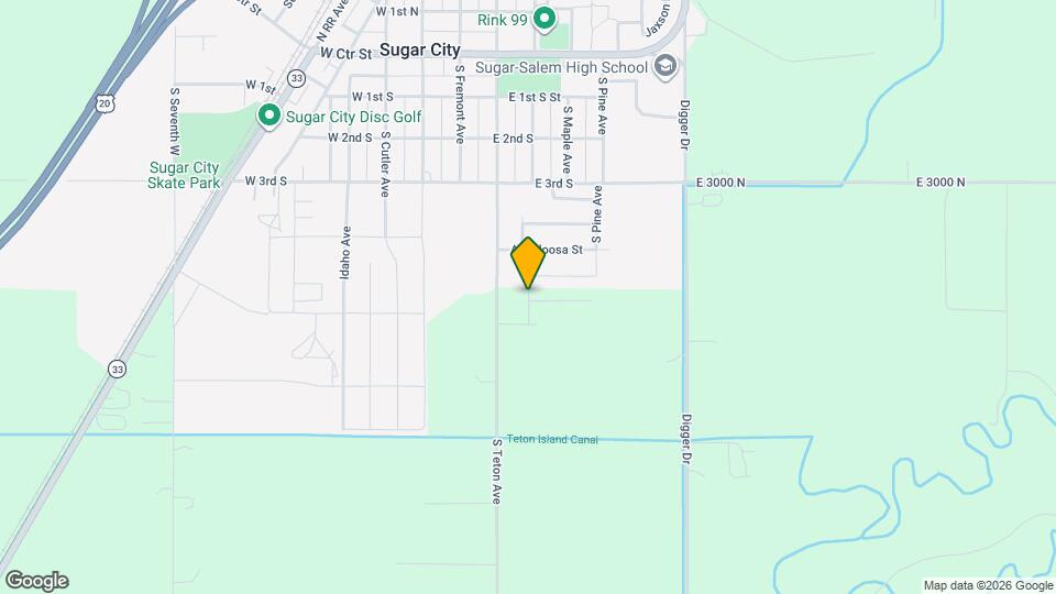 548 Aspen Ave Map and Location Details