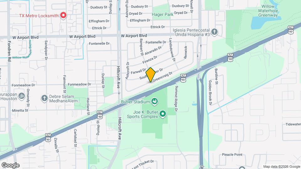 5811 Greencraig Dr Map and Location Details