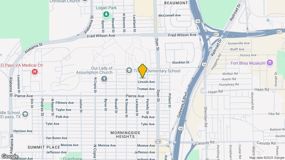 3811 Lincoln Ave Mapa y Detalles de la Ubicación