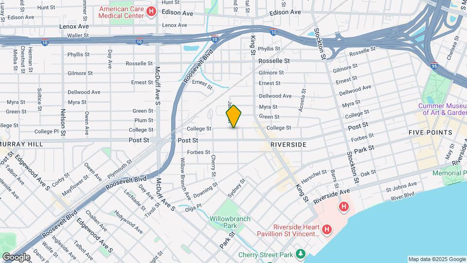 2806 College St Map and Location Details