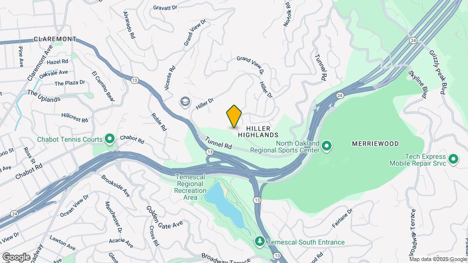 680 Hiller Dr Mapa y Detalles de la Ubicación