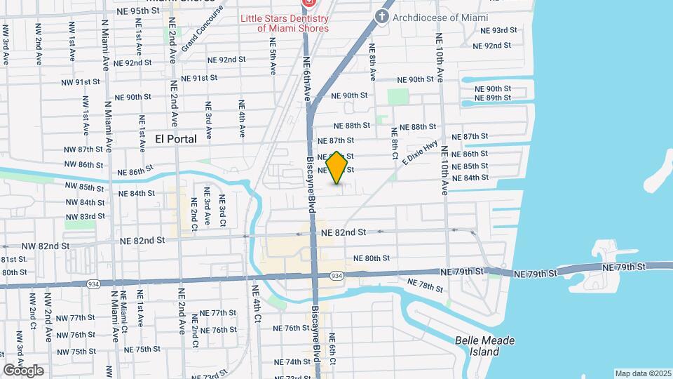 665 NE 83rd Terrace, Unit 115 Map and Location Details