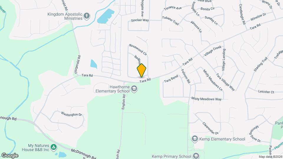 831 Rosewood Cir Map and Location Details