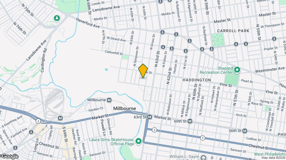 6332 Summer St Map and Location Details