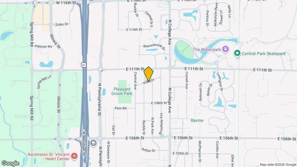 505 Vista Dr Map and Location Details