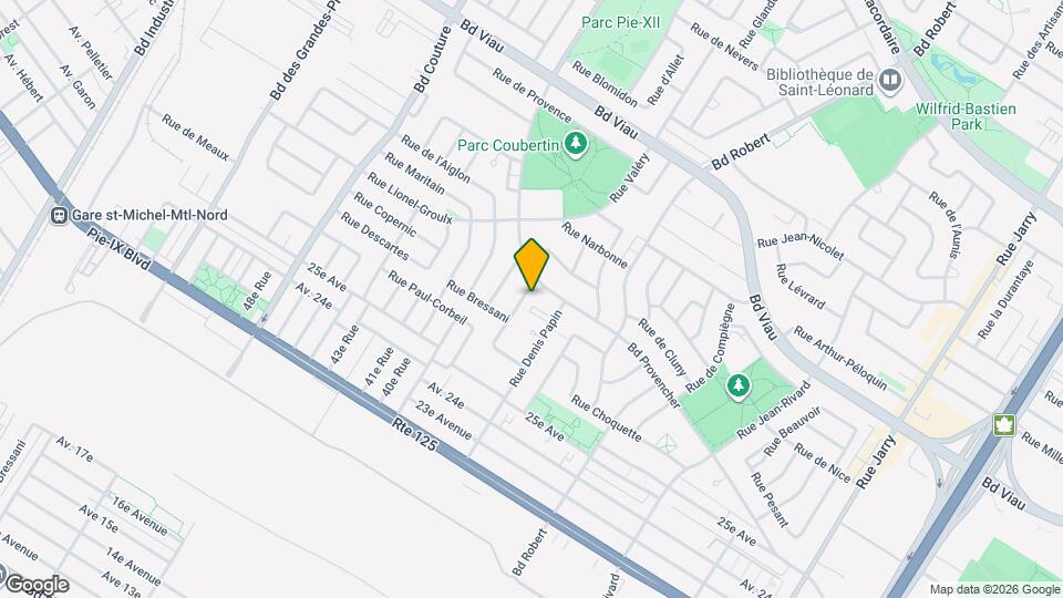 4500 De Roquebrune Rue Map and Location Details