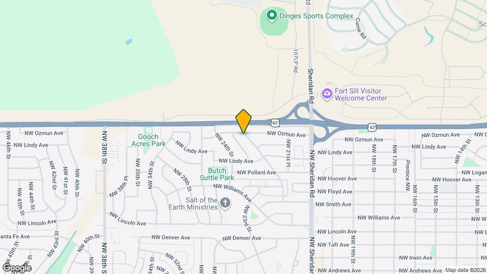 2822 NW 22nd St Map and Location Details