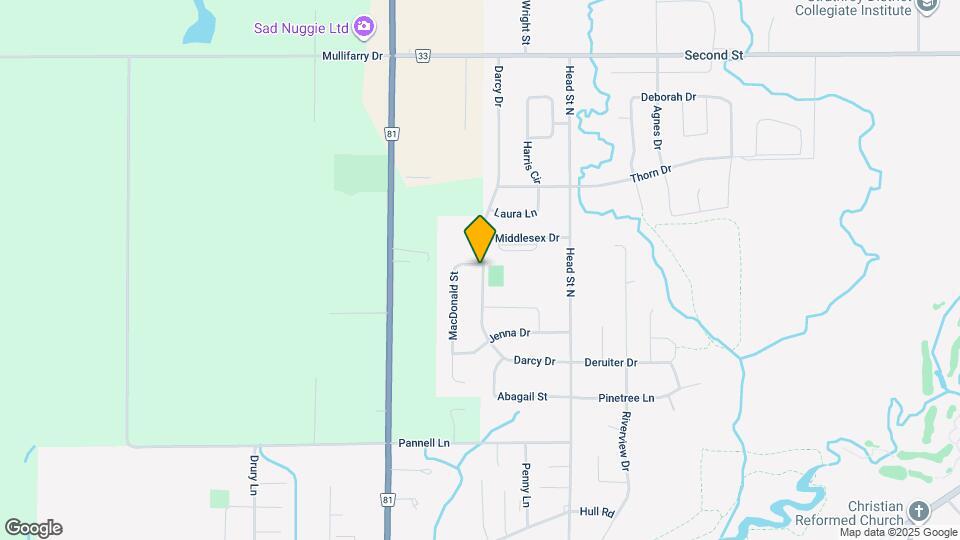 470 Darcy Dr Map and Location Details